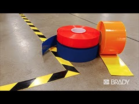 Floor marking tape