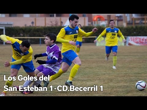Los Goles CD.San Esteban 1 - CD.Becerril 1