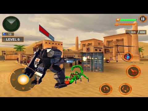 Scorpion Robot Car- MECH Robot Transformation _ Trò Chơi Siêu Robot Biến Hình _ android gameplay