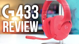 Logitech G433 Gaming Headset Review! 7.1 Surround Sound for $99
