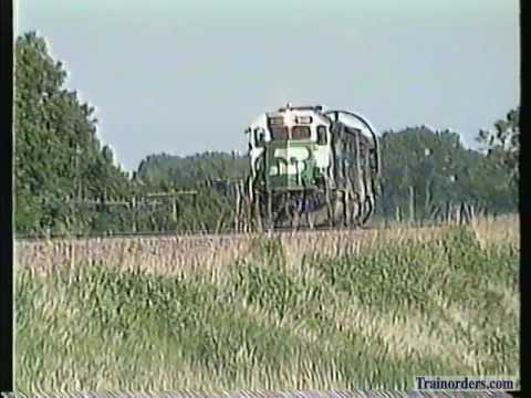 Classic Railroad Series 66 - BN WB in Nebraska June 20, 1994