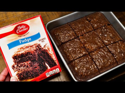 How To Make: Betty Crocker Fudge Brownie Mix