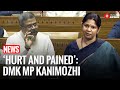 DMK MP Kanimozhi Slams Education Minister Over Uncivilised Remark Rejects NEP Parliament