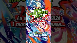 ***updated TOP 20 Most Expensive Cards in Chaos Rising! Complete Price Guide - Pokemon TCG