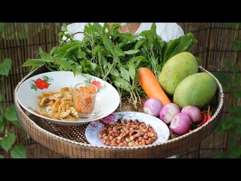 Green Mango salad with smoke fish/ Mango salad Recipe