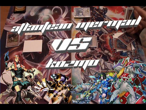 Yu-Gi-Oh Kozmo Vs Atlantean Mermails - Full Match (July 2016)
