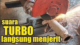 Download lagu The reason why the turbo sound doesn't want to scream, exhaust custom build extreme turbo sound mp3