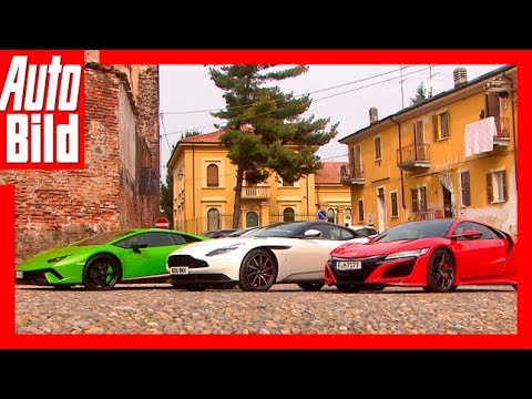 Aston Martin DB11 vs Lamborghini Hurácan Performante vs Honda NSX Review/Test/Vergleich