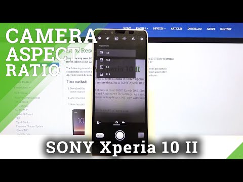 How to Change Aspect Ratio in SONY Xperia 10 II – Find Ratio Option