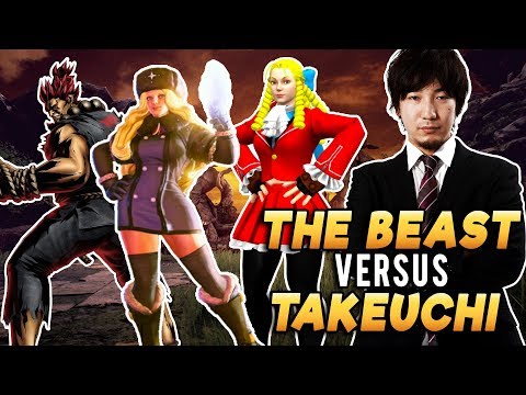 Daigo "THE BEAST" Umehara vs John Takeuchi [Akuma, Kolin and Karin] - SFVAE Season 3.5