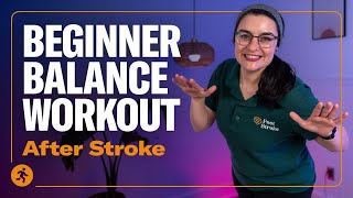 Balance is THE Foundation to Walking Again After Stroke – 15 Min Workout