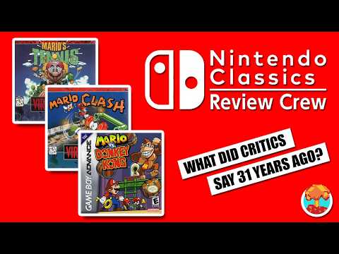 1990s Critics Review Mario's Tennis, Mario Clash & Mario vs. Donkey Kong (Nintendo Classics)