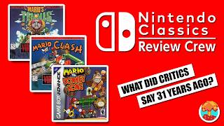 1990s Critics Review Mario's Tennis, Mario Clash & Mario vs. Donkey Kong (Nintendo Classics)