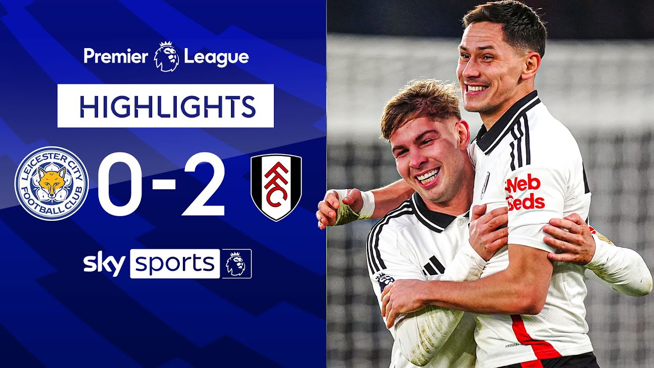 SEVEN straight league defeats for the Foxes | Leicester 0-2 Fulham | Premier League highlights