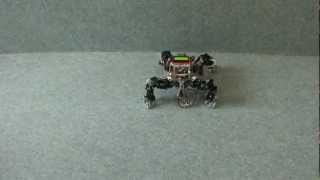 preview picture of video 'Winspecbot (Climbing Robot) - CLAWAR 2012 - Walking Gait Test'