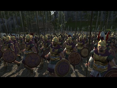 MACEDON VS SUEBI - CINEMATIC BATTLE TOTAL WAR ROME 2