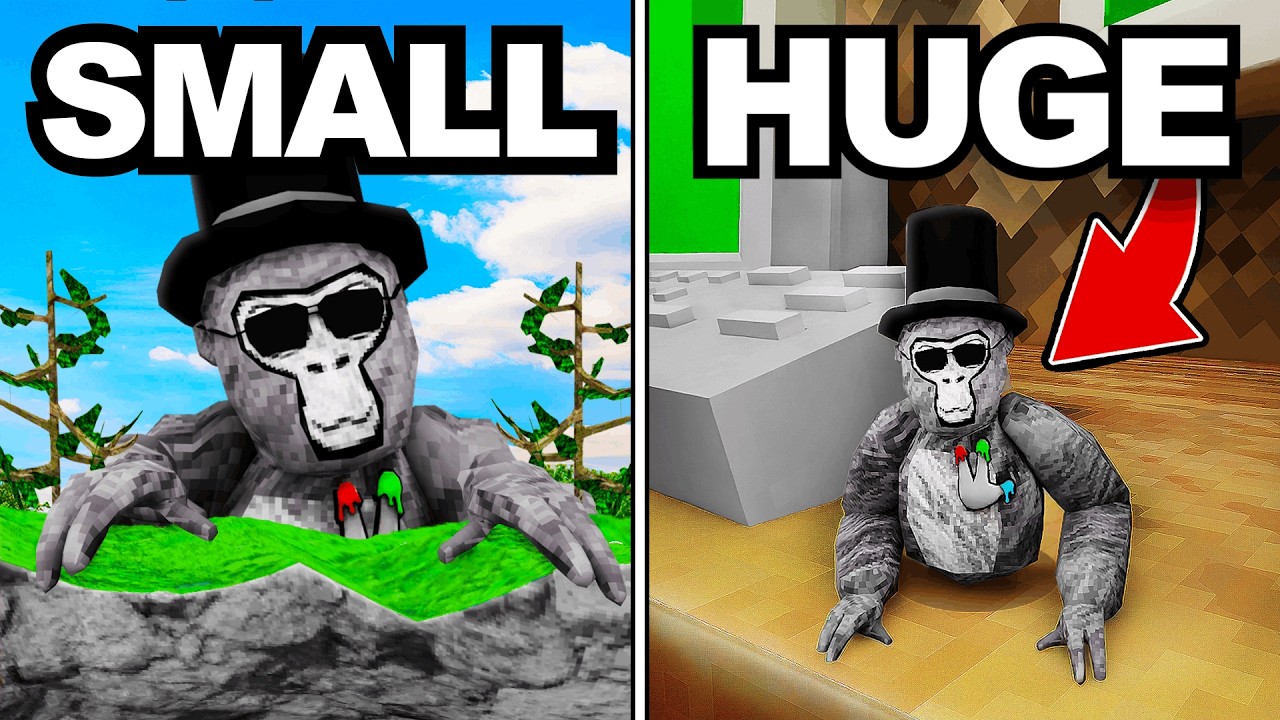 Gorilla Tag, But the Map Gets Bigger Every Tag…