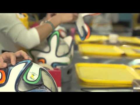 adidas Brazuca World Cup 2014 Ball Production
