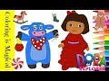 Dora The Explorer Benny Cow Coloring Video Dora Video Dora And Friends