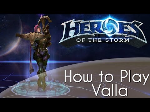 Heroes of The Storm - VALLA Guide - Tutorial HotS German