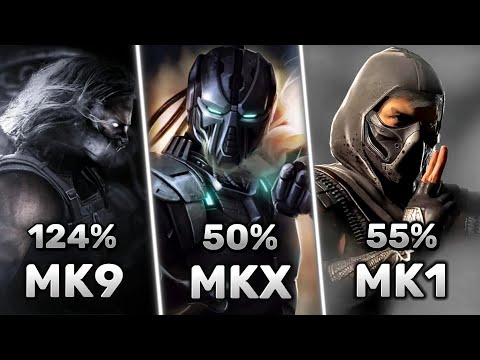 Smoke MK9 vs MKX vs MK1 | Smoke Combos