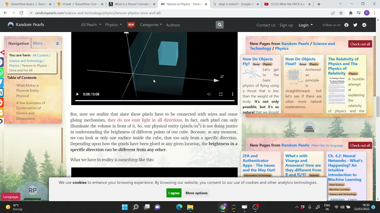 But What is a Tensor? With Python hands on with TensorFlow | Part 1