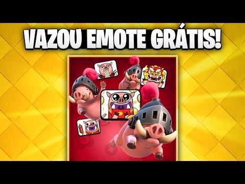VAZOU EMOTE GRAÌTIS CHINEÌ‚S NO CLASH ROYALE