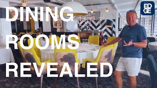 Celebrity Edge Dining Rooms Revealed | Tuscan, Normandy, Cosmopolitan & Cyprus