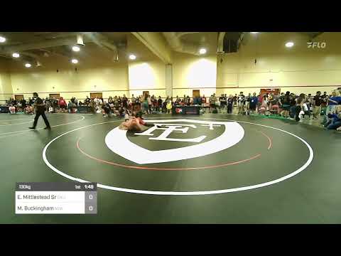 130 Kg Round 3 - Eric Mittlestead Sr, California Vs Michael Buckingham, New Jersey 2dbb