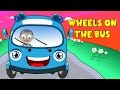 The Wheels On The Bus Go Round And Round High Quality English Rhymes Series