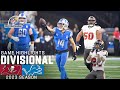 Tampa Bay Buccaneers vs. Detroit Lions Game Highlights | NFL 2023 Divisional Round