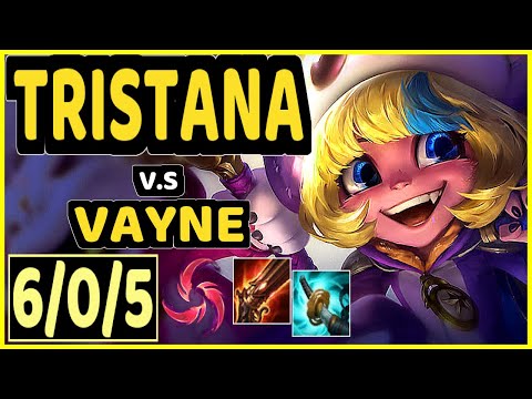SNEAKY (TRISTANA) vs VAYNE - 6/0/5 KDA BOTTOM ADC GAMEPLAY - NA Ranked GRANDMASTER