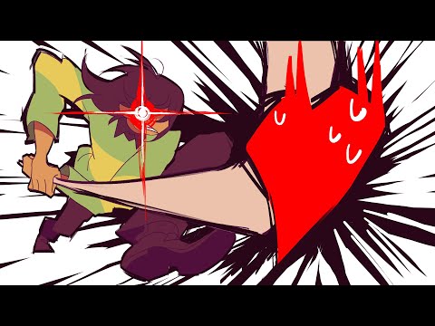 [DELTARUNE ANIMATION] Kris trying to beat us up in the closet whilst aura farming