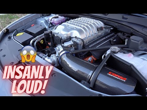 INSTALLING CORSA CARBON FIBER INTAKE ON 2022 HELLCAT CHARGER