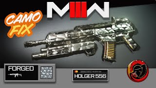 COD MW3 (HOW TO UNLOCK FORGED CAMO FOR HOLGER 556) Quick 2 minute Guide