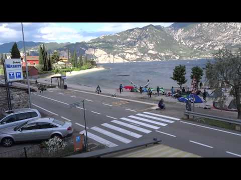 Campagnola Beach, Garda Lake, Malcesine, Italy