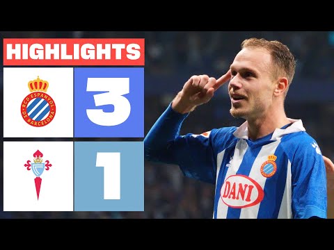 RCD ESPANYOL 3 - 1 RC CELTA I HIGHLIGHTS LALIGA EA SPORTS