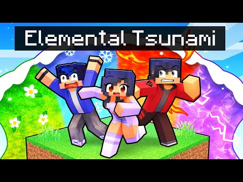 Escape the Elemental Tsunami in Minecraft!
