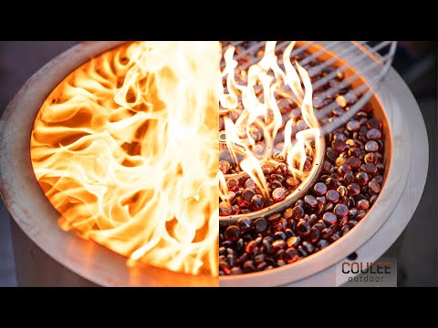 World's 1st and Only Quad-Fuel Smokeless Fire Pit - Most Versatile and Functional Outdoor Product