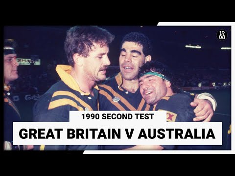 Great Britain v Australia | 1990 Second Test | Full Match Replay | NRL Throwback