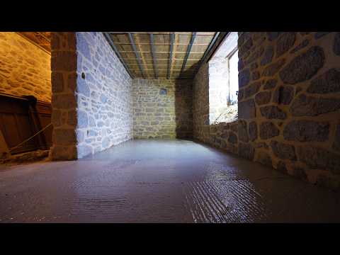 Diejenige, bei der die Kalkbetonplatte gegossen wird.