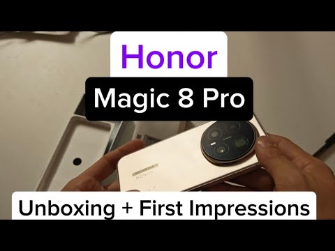 📦 Honor Magic 8 Pro – Unboxing & First Impressions