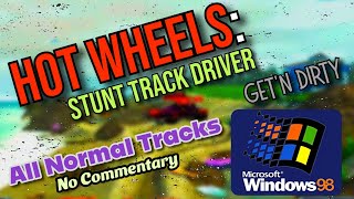 Hot Wheels Stunt Track Driver: Get'N Dirty – Every Normal Track & Custom Showcase | No Commentary