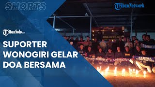 Berita Solo Hari Ini: Gelar Doa Bersama untuk Tragedi Kanjuruhan, Suporter Wonogiri Ikut Berduka