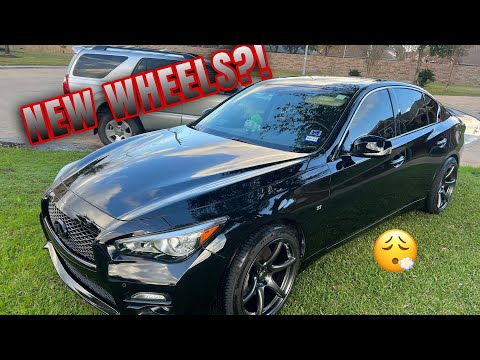 Q50 gets KANSEI WHEELS!!! ($1k+)
