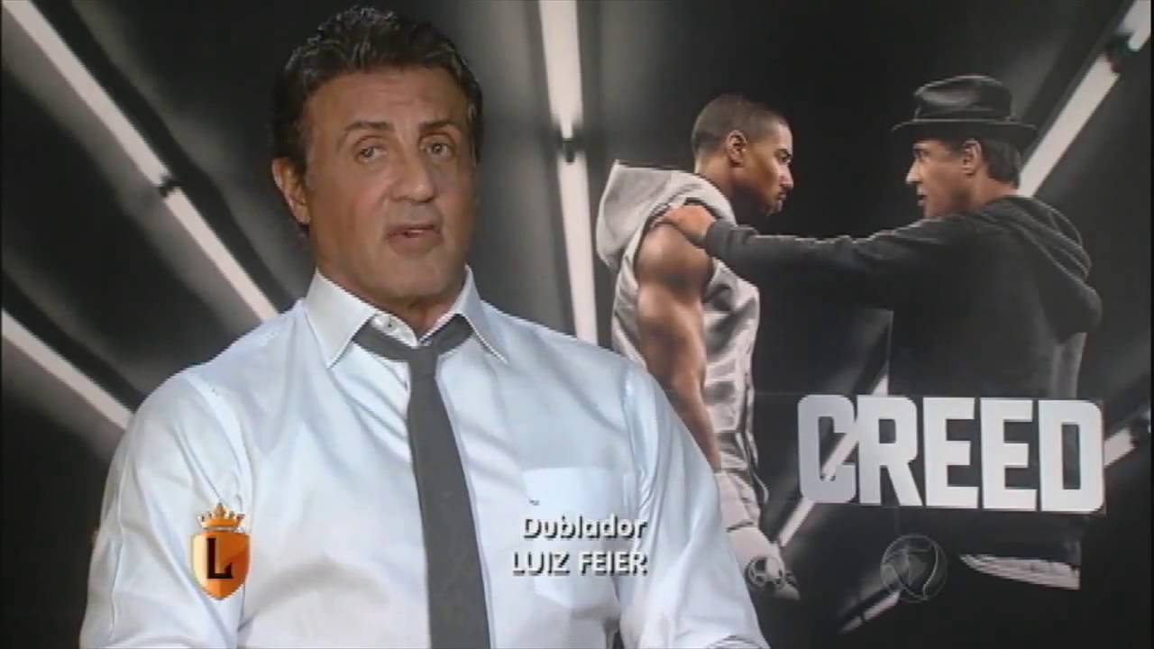 Mion realiza sonho de conhecer Sylvester Stallone