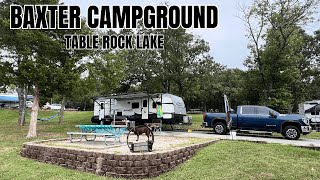 Best Campground on Table Rock Lake - Baxter COE Campground - Branson Missouri Campgrounds