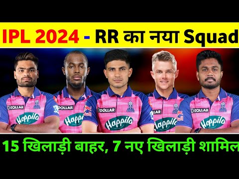 Rajasthan Royals Squad 2024 - Rr Released And Retained Players 2023 || Rr Target Players 2024
