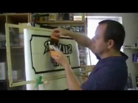 Silver Leaf Gilding Demo