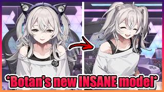 Botan Casually Debuts a New Model With Insane Physics Shocking Everyone【Hololive】